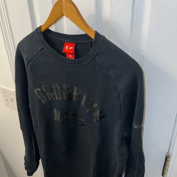 Brooklyn Nets - Nike Black on Black Sweater (Limited Edition) - Picture 1 of 2